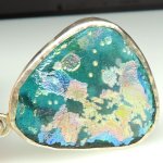 画像7: 古代ガラス残欠ペンダントトップ (7)