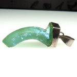 画像2: 古代ガラス残欠ペンダントトップ (2)