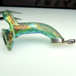画像5: 古代ガラス残欠ペンダントトップ (5)