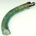 画像1: 古代ガラス残欠ペンダントトップ (1)