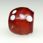 画像3: 研磨リーフモチーフ赤 (3)
