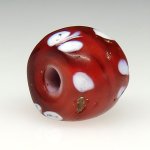 画像4: 研磨リーフモチーフ赤 (4)