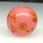 画像2: 乾隆玉写し（中国製ミルフィオリ）　ピンク大玉 (2)