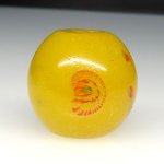 画像2: 乾隆玉写し（中国製ミルフィオリ）　黄色 (2)