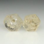 画像3: インドネシア古代水晶　そろばん玉　2個セット (3)