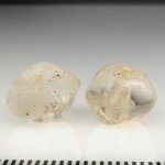 画像2: インドネシア古代水晶　そろばん玉　2個セット (2)