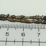 画像3: エチオピア燻し銀ビーズ小粒ミックス短連 (3)