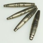 画像1: トゥアレグ族シルバーロング　4個セット (1)