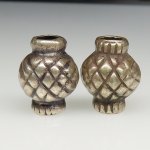 画像2: スリン族シルバービーズ　2個セット (2)
