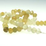 画像4: Yellow Hematite in Quartz　イエローヘマタイトクオーツ　カット玉連 (4)