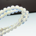 画像5: Moonstone　ムーンストーン丸玉連　3mm (5)