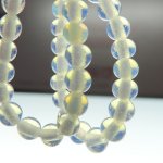 画像4: Moonstone　ムーンストーン丸玉連　3mm (4)