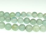 画像1: Amazonite　アマゾナイト丸玉連 (1)