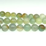 画像1: Amazonite　アマゾナイト丸玉連 (1)