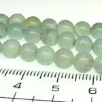 画像2: Amazonite　アマゾナイト丸玉連 (2)