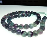 画像3: Fluorite　フローライト丸玉連　8.5mm (3)