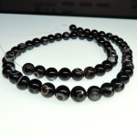 画像3: Eye Agate　天眼石　丸玉連　8ｍｍ (3)