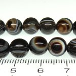 画像2: Eye Agate　天眼石　丸玉連　8ｍｍ (2)