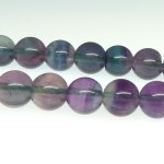 画像1: Fluorite　フローライト丸玉連　8.5mm (1)