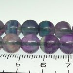 画像2: Fluorite　フローライト丸玉連　8.5mm (2)