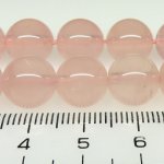 画像2: Rosequartz　ローズクオーツ　丸玉連　10mm (2)