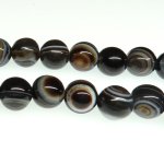 画像1: Eye Agate　天眼石　丸玉連　8ｍｍ (1)