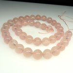 画像3: Rosequartz　ローズクオーツ　丸玉連　10mm (3)