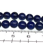 画像2: Lapis lazuli　ラピスラズリ丸玉6ｍｍ連 (2)