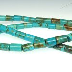 画像4: Turquoise　トルコ石　チューブ型連 (4)