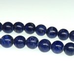 画像1: Lapis lazuli　ラピスラズリ丸玉6ｍｍ連 (1)