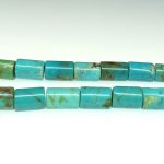 画像1: Turquoise　トルコ石　チューブ型連 (1)