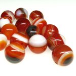 画像2: Red Eye Agate　赤天眼石　10mm玉　16個 (2)