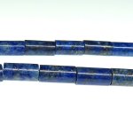 画像1: Lapis lazuli　ラピスラズリチューブ型連 (1)