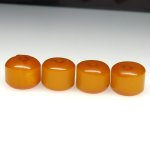 画像2: ヨーロッパ製人造琥珀　4個セット (2)