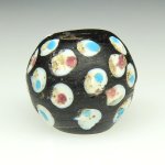 画像2: 大型ピンク+ブルードットのブラックスカンク (2)
