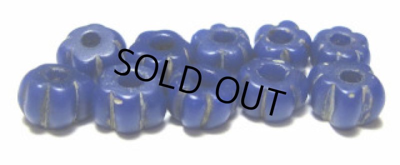 ナガ族瑠璃色蜜柑玉　10個セット（複数在庫あり）