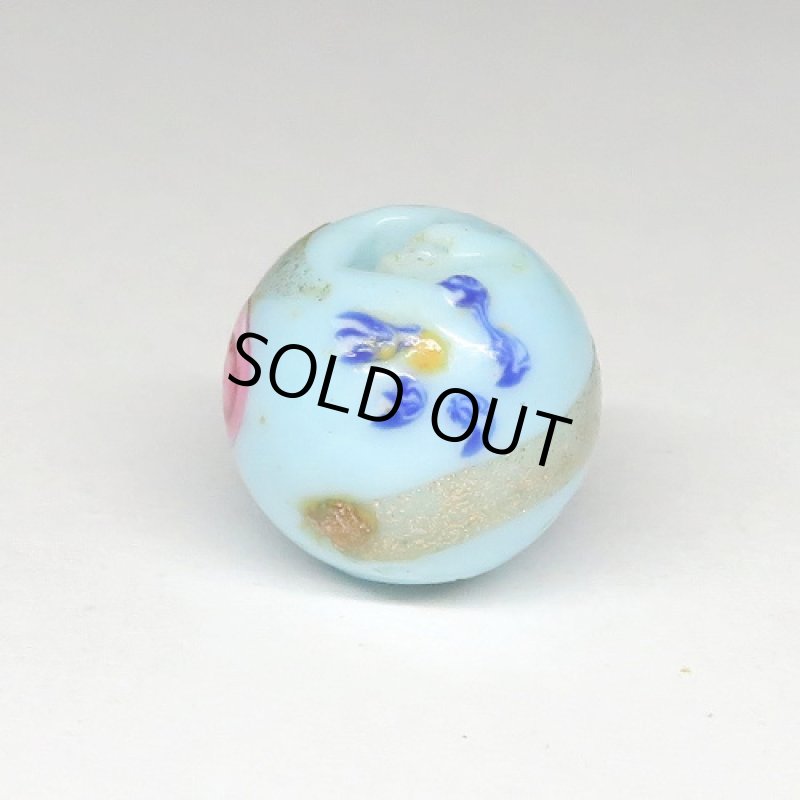 薔薇と忘れな草ミルキーブルー