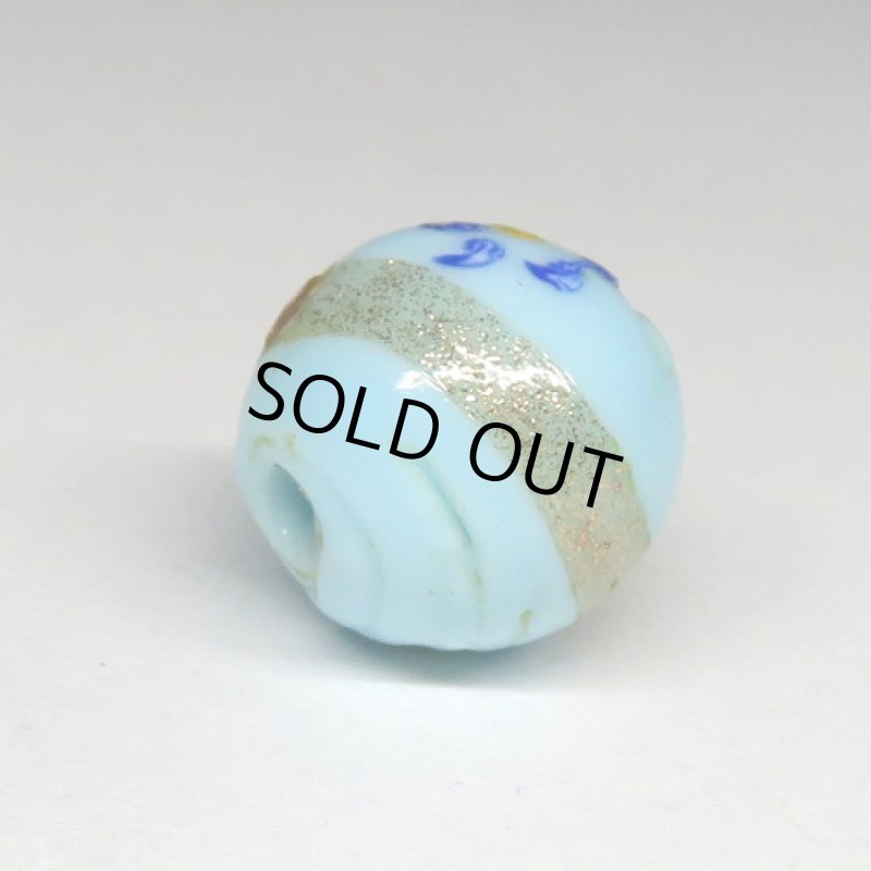 薔薇と忘れな草ミルキーブルー