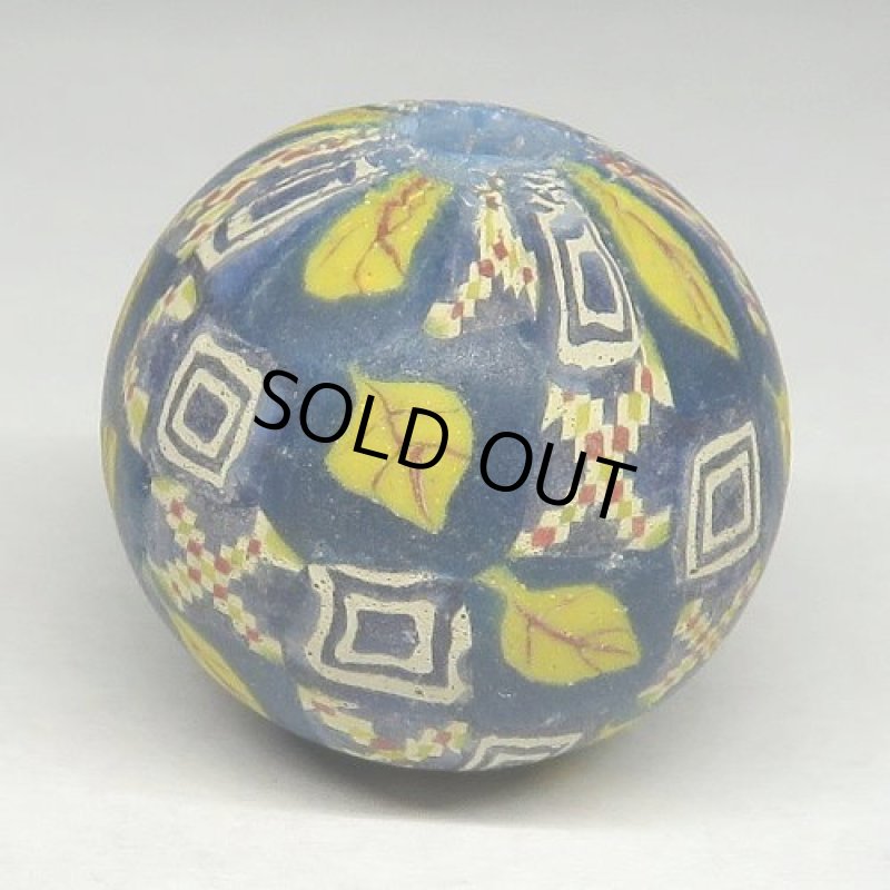 細密モザイク玉　リーフ