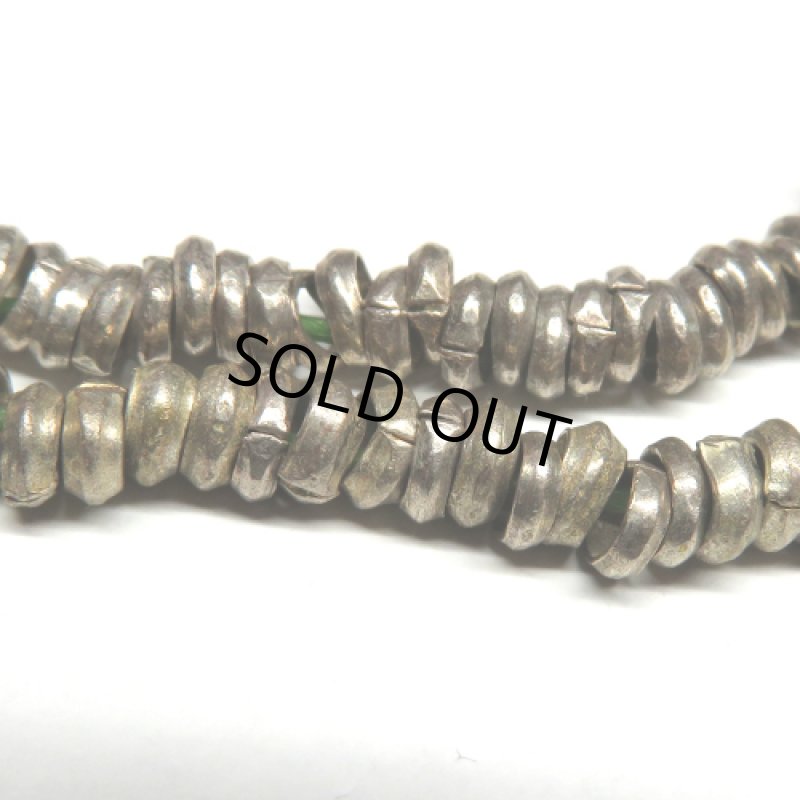 エチオピア銀ビーズ　18.5ｃｍ