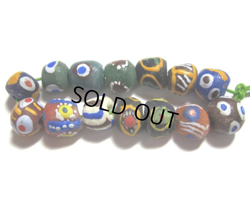 ポップなアフリカ再生玉　14個セット