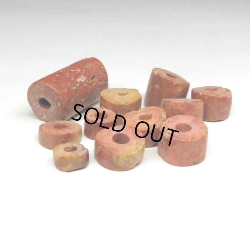 ボーキサイトビーズ　21個セット