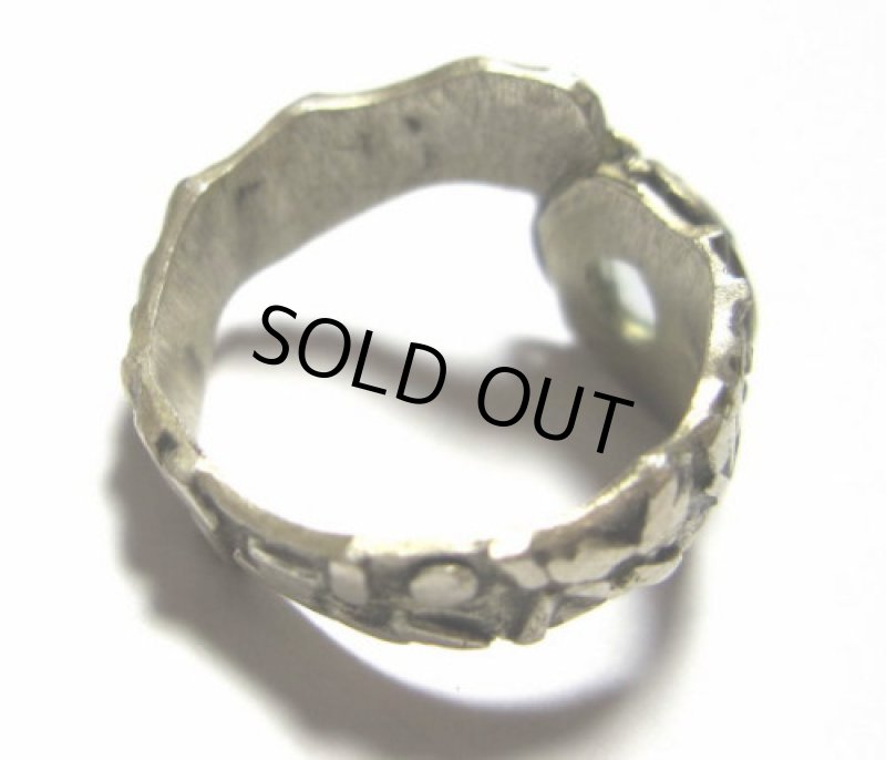 メディスンマンのハンドメイドシルバーリング
