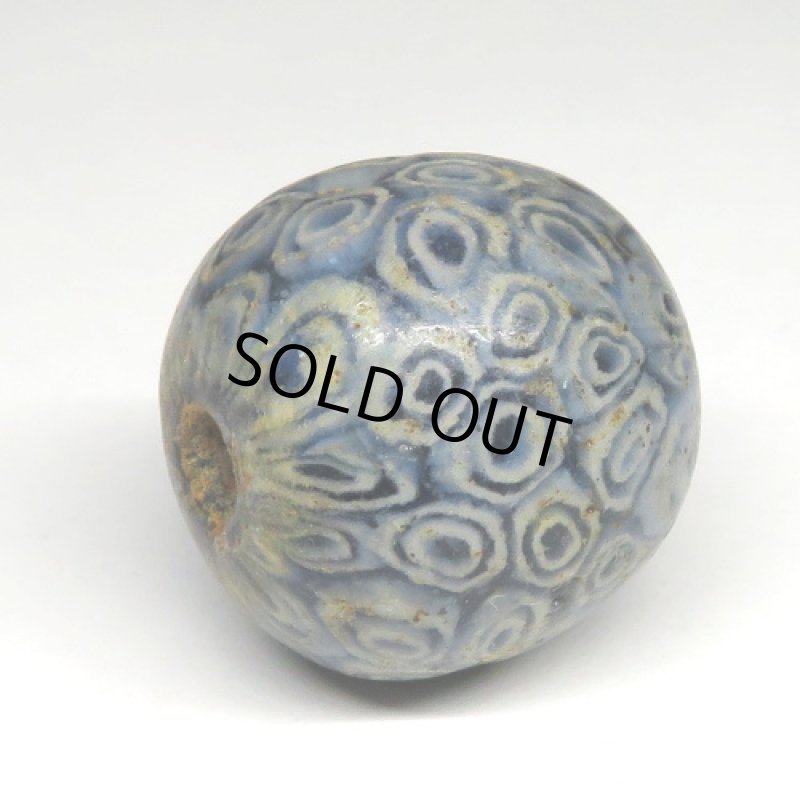 古代ジャワ玉・モザイク貼付け玉マタデワ