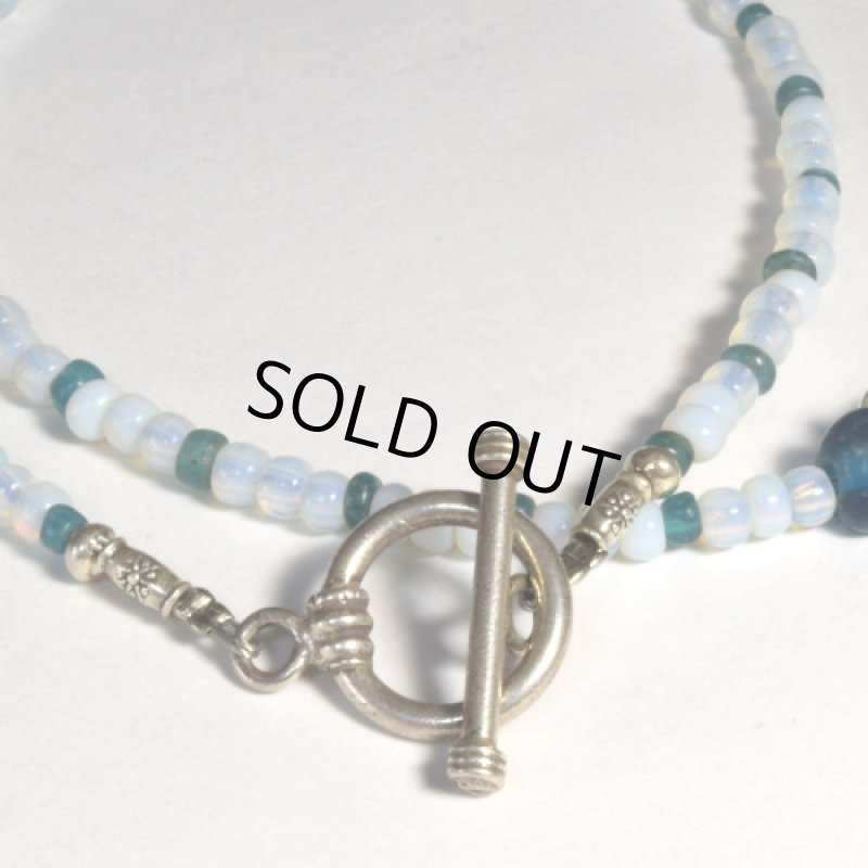 銀化ローマンネックレス