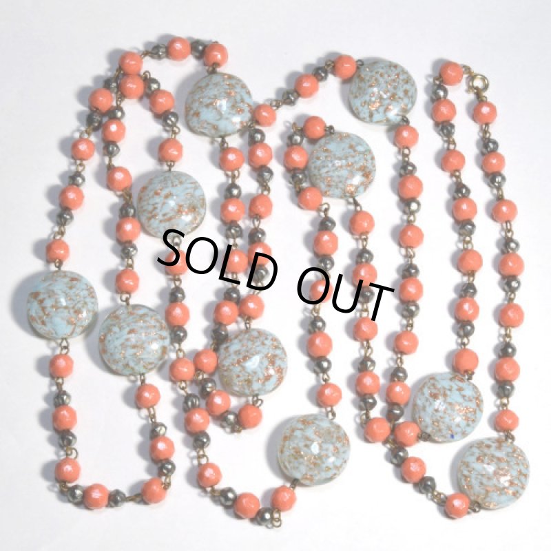 フラットソンメルソのロングネックレス