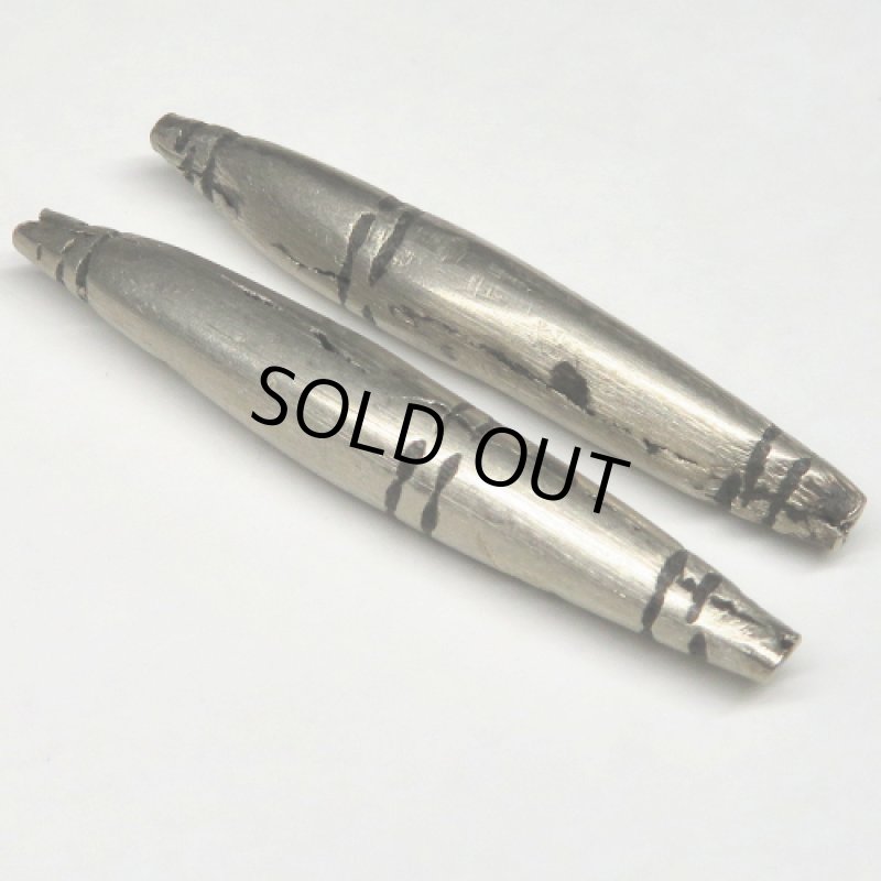 トゥアレグ族シルバーロング　2個セット