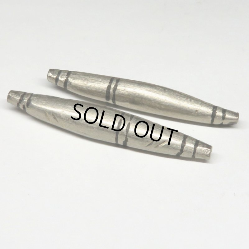 トゥアレグ族シルバーロング　2個セット