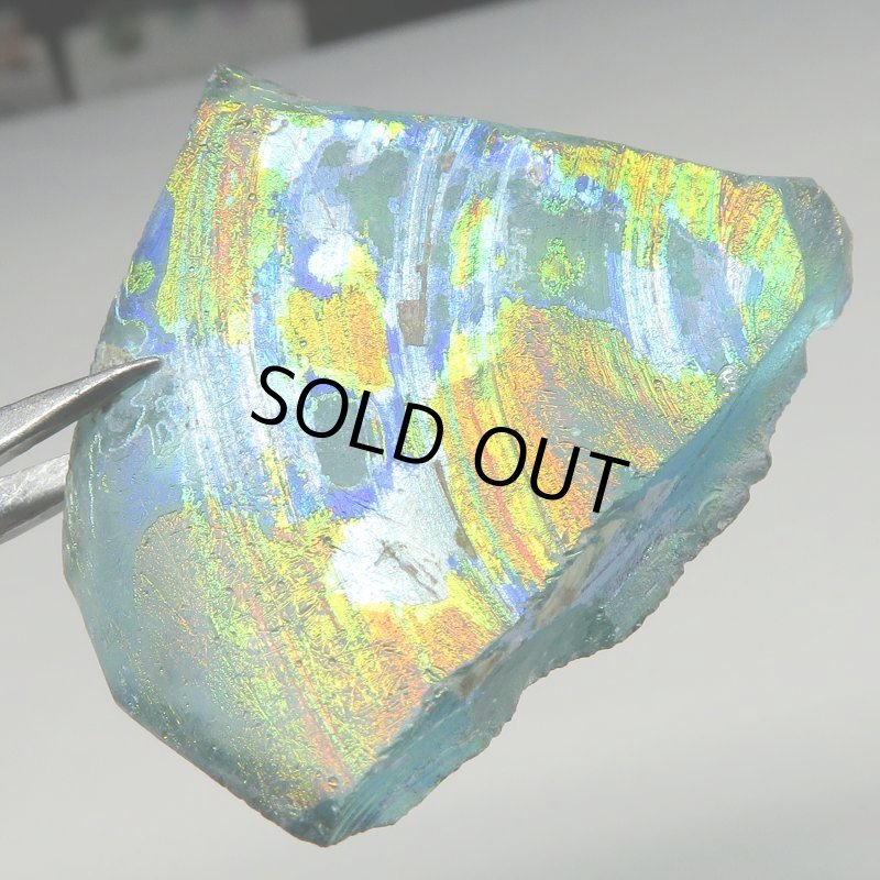 銀化古代ガラス残欠