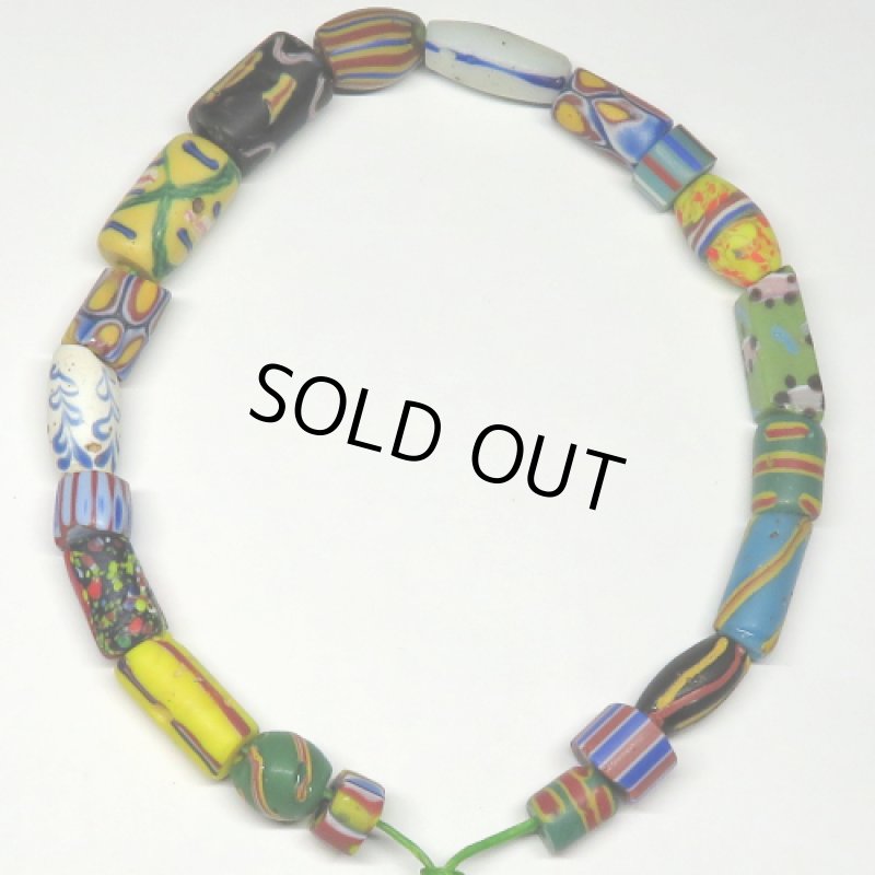 ヴェネチアンビーズミックス短連